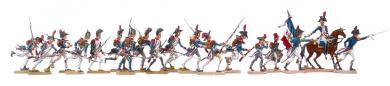 French Revolutionary Infantry advancing around 1792 