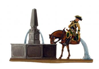 Munchhausen with a half horse 