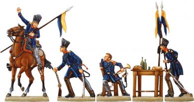 Alert ! A prussian cavalry piquet 