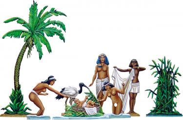 Finding of Moses in the Nile 