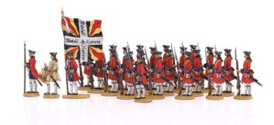 Regiment Diesbach im Halt 