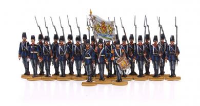 Hannover, Infanterie marschierend 