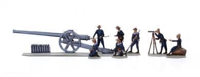 Britische Marineartillerie - um 1880 