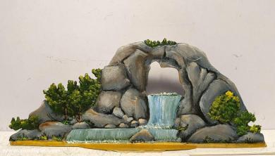 Wasserfall nach Claude Lorraine 