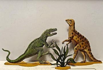 Megalosaurus & Hypsilophodon 