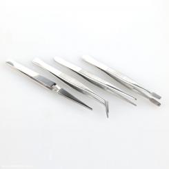 Tweezers Set (4 pieces) 
