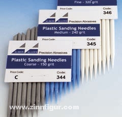 Plastic Sanding Needels - Medium 