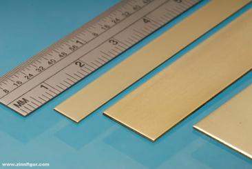 Brass strip 6 x 0.6 mm 