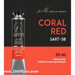 Scalecolor Artist - Coral Red 