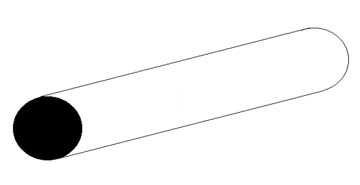 Rundstäbe, 0,5 mm Durchmesser 