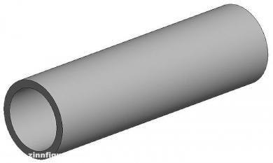 Rundröhre Durchmesser 8,3 mm - 11/32, 2 Stück 