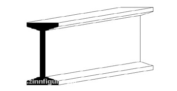 Double-T-Profile, 350x9,5X3,8 mm 