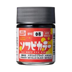 Soft Vinyl Color Metallic Black 
