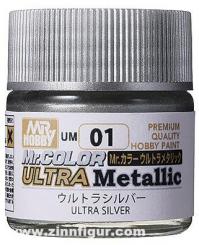 Mr. Color Ultra Metallic Colors II - Ultra Silver 