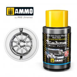 Cobra Motor Chrome Effect For Black Gloss 