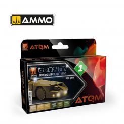 ATOM Gravity Set 1 - Green and Sand 