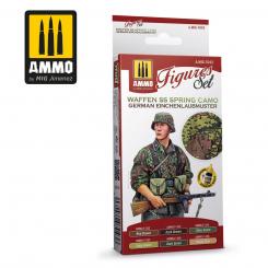 Waffen SS Spring Camo. German Einchenlaubmuster Figures Set 