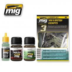 WWII British Cockpits Weathering Set 