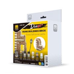 Dio Set: Ruins Buildings Bricks 