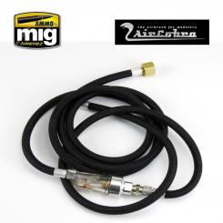 6 foot fabric hose with water separator 