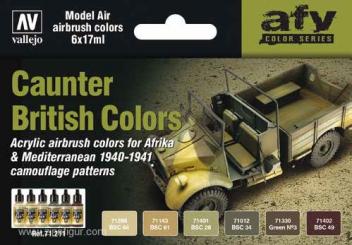 British Caunter Colors 