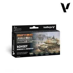WWII Soviet Armour & Infantry - Model Color 