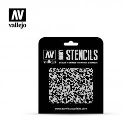 Vallejo Stencils - Weathered Paint 1/48 