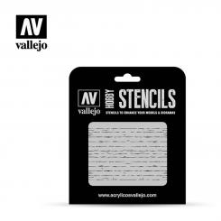Vallejo Stencils - Wood Texture Nº1 