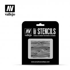 Vallejo Stencils - Wood Texture Nº2 