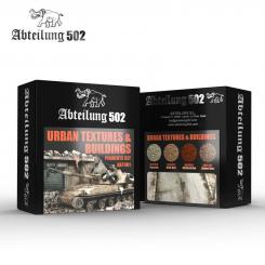 Set de pigments : "Textures urbaines & bâtiments". 