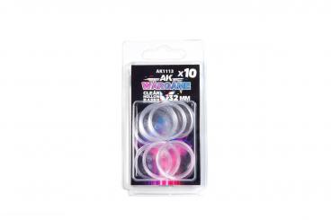 Kunststoffsockel rund und transparent 32 mm 