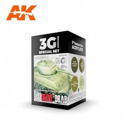 US OLIVE DRAB MODULATION SET 
