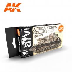 AFRIKA KORPS COLORS 1941-43 
