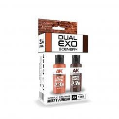 Light Brick & Dark Brick Dual Exo Set 