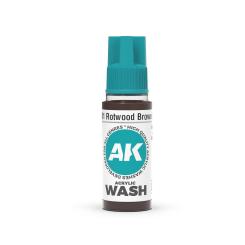 AK Wash : Bois rouge brun 