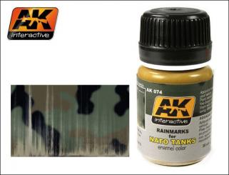 NATO Tank Rain Marks 