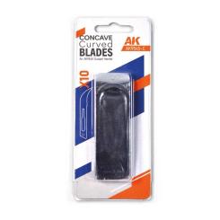 Concave Curved Blades - 10 Unit 