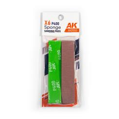 Sponge P400 Grit - 6 Units 