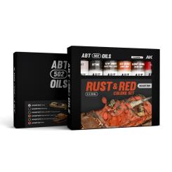 Set de couleurs : Rouille & tons rouges 
