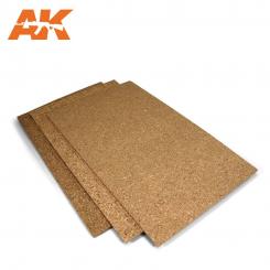 Cork Sheet – FINE grained 200x300x1mm 