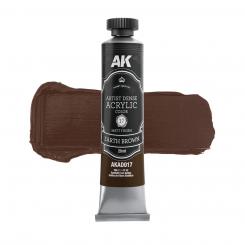 Artist Dense Acrylic brun terre 