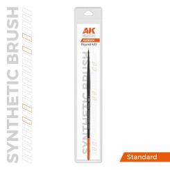 Synthetic Pinsel Rund 4/0 - Rundpinsel Standard 