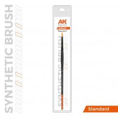 Synthetic Pinsel rund 2 - Rundpinsel Standard 