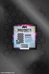 Aimants ronds Ø 25mm (55 pièces) 