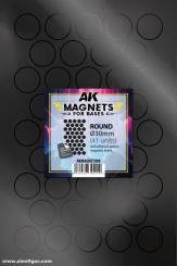 Aimants ronds Ø 30 mm (41 pièces) 