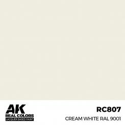 Cream White RAL 9001 