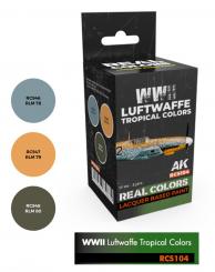WWII Luftwaffe Tropical Colors 