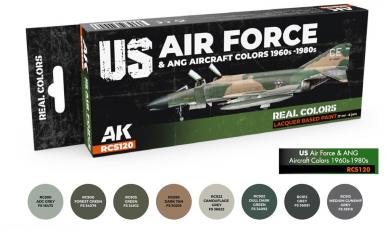 US Air Force & ANG Aircraft Colors 1960s-1980s 