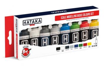 Scale Modelling Basic Colours set 