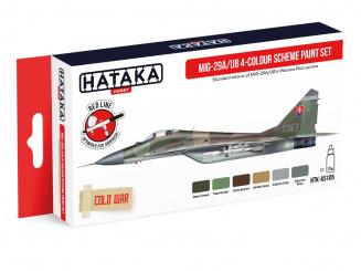 MiG-29A/UB „Fulcrum-A/B” 4-colour scheme paint set 
